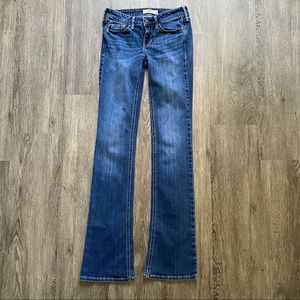 Hollister Jeans 00R No Holes or Tears Medium/Dark